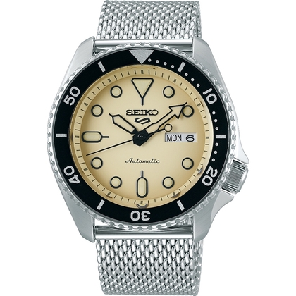 Seiko 5 Sports Horlogeband SRPD67 Staal Mesh/Milanese 22mm