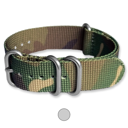 Camouflage ZULU Extreme Premium Nylon Strap