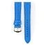 Hirsch Rainbow Horlogebandje Lizardgrain Lichtblauw