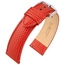 Hirsch Rainbow Horlogebandje Lizardgrain Rood