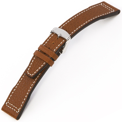 Rios Typhoon Horlogebandje voor IWC Buffelleer Cognac