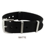 Black Superstrap Mega NATO Nylon Strap - SS/Matte