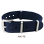 Navy Blue Superstrap Mega NATO Nylon Strap - SS/Matte