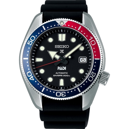 Seiko Prospex Padi Horlogeband SPB087 Zwart Rubber