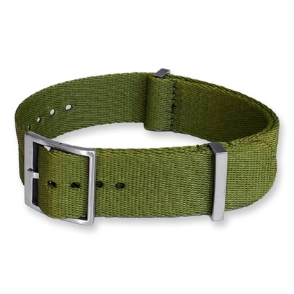 Army Green Special Seatbelt NATO Deluxe Nylon Strap