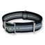 Shades of Gray Special Seatbelt NATO Deluxe Nylon Strap