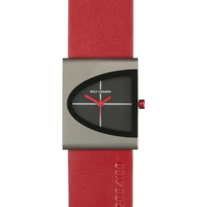 Rolf Cremer Arch 505301 Horlogeband Rood Leer 24mm