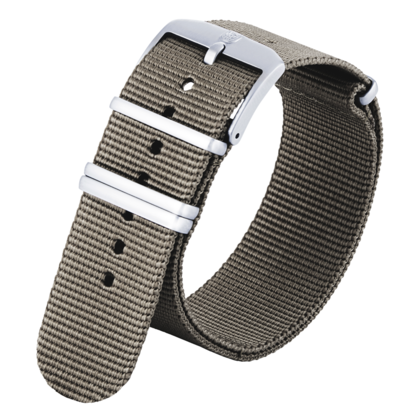 Luminox 0320 0330 Leatherback Sea Turtle Giant NATO Strap Gray Nylon 22mm - FN.2201.80Q