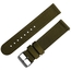 Paul Hewitt Two Piece NATO Horlogeband Legergroen met Stalen Gesp 20mm