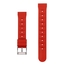 Seiko Style Waffle Strap Horlogebandje Rubber Rood