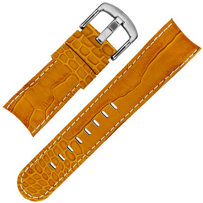 TW Steel Horlogebandje TW52 - Oranje Kroko Kalfsleer 22mm
