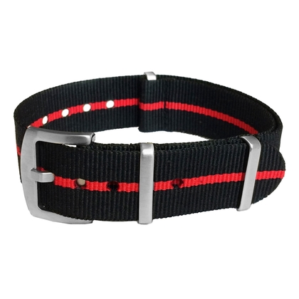 Red Skunk Superstrap Mega NATO Nylon Strap - Matte