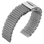 Shark Mesh Horlogeband Grof Geweven Staal