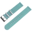 Light Aqua Canvas Like NATO Nylon Two Piece Strap