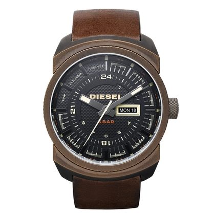 Diesel DZ4239 Horlogeband Bruin Leer