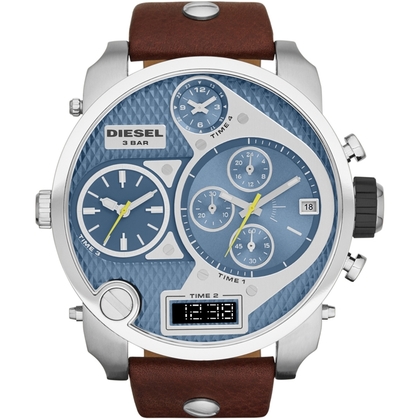 Diesel DZ7322 Horlogeband Bruin Leer