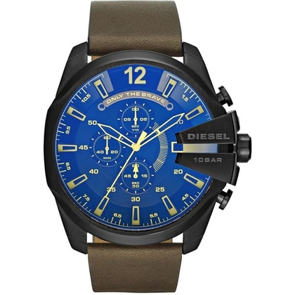 Diesel DZ4401 Horlogeband Bruin Leer 