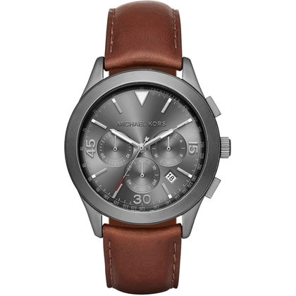 Michael Kors MK8471 Horlogeband Bruin Leer 