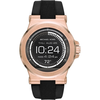 Michael Kors MKT5010 Horlogeband Zwart Rubber 
