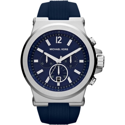 Michael Kors MK8303 Horlogeband Blauw Rubber 