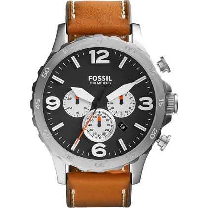 Fossil JR1486 Horlogeband Bruin Leer  