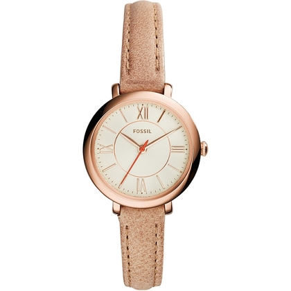 Fossil ES3802 Horlogeband Bruin Leer 