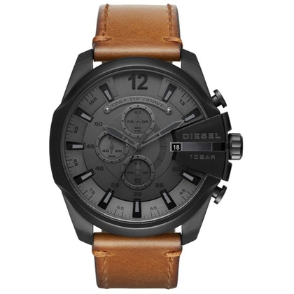 Diesel DZ4463 Horlogeband Bruin Leer