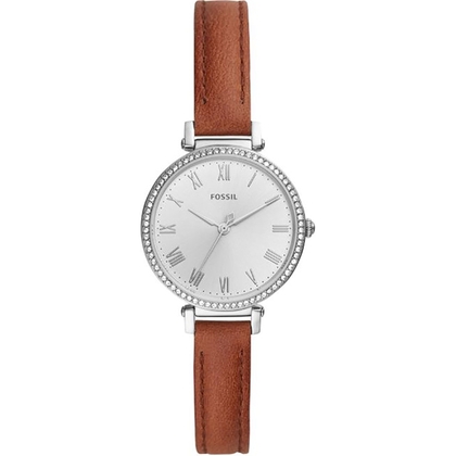 Fossil Kinsey ES4446 Horlogeband Bruin Leer
