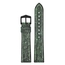Hirsch Stone Performance Horlogeband Leisteen / Rubber - Groen