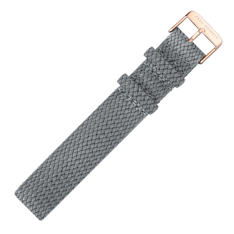 Paul Hewitt Perlon Horlogeband Grijs 20mm