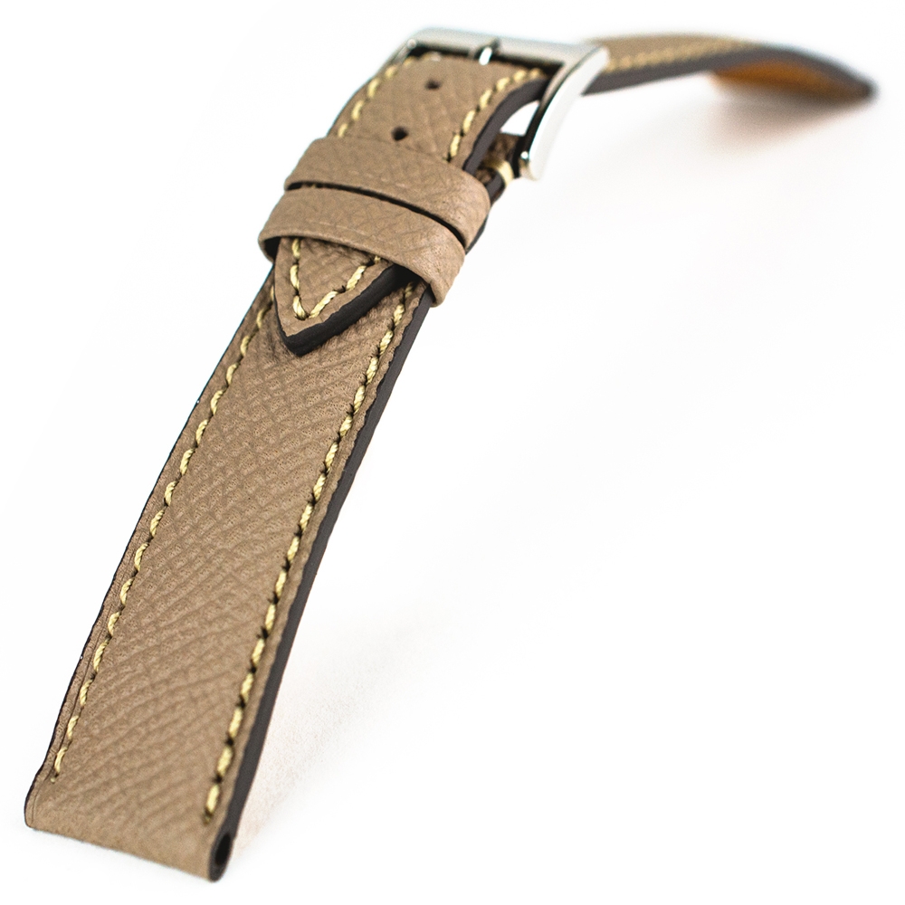 LIC Epsom Kalfsleer Horlogeband Taupe