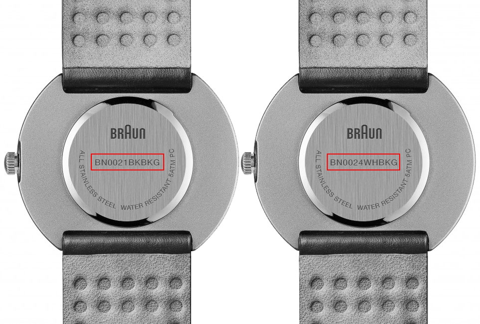 Braun Horlogeband voor BN0021BKBKG en BN0024WHBKG - Zwart Leer