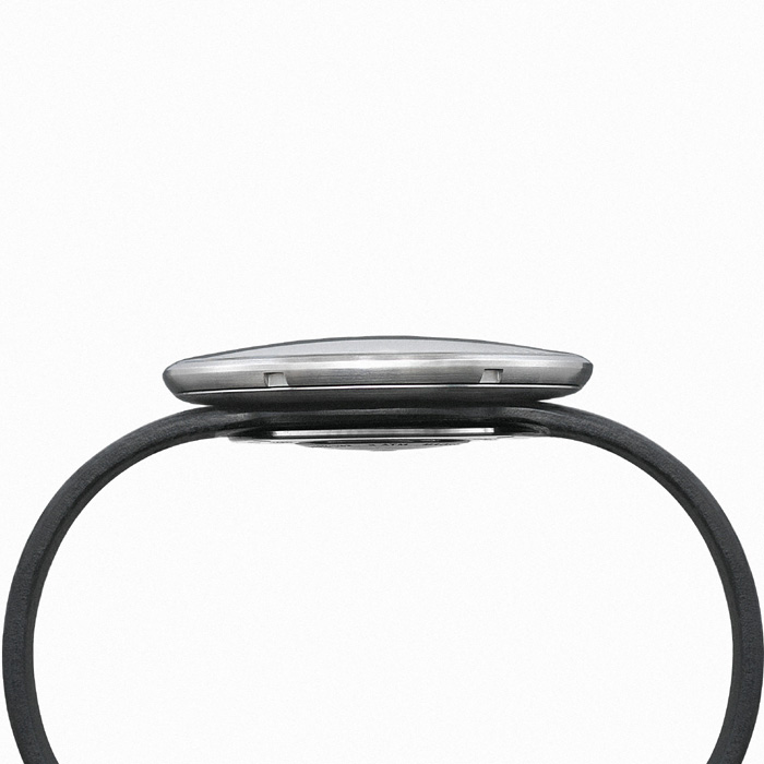 Arne Jacobsen Horlogeband voor Bankers, City Hall, Roman & Station Watch - Zwart