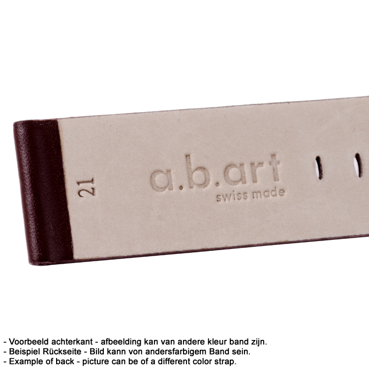 a.b.art Horlogeband serie E Grijs 26 mm