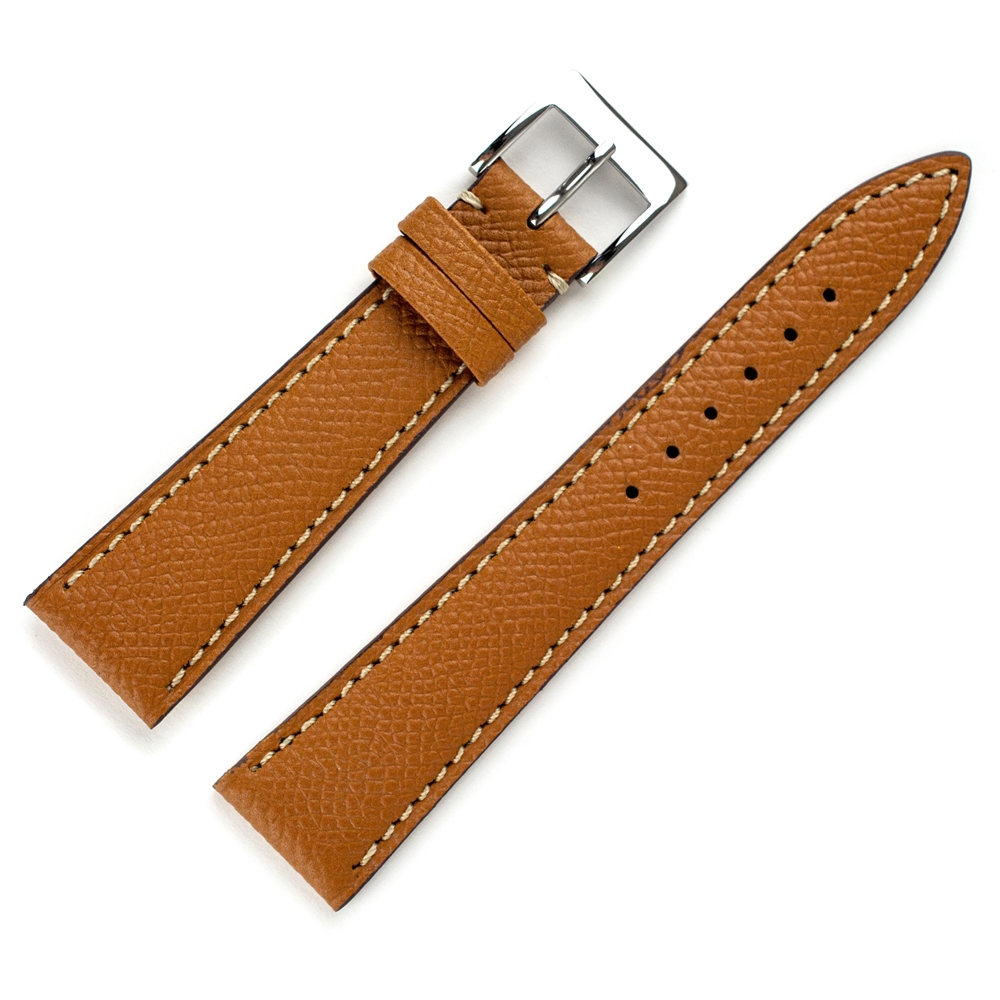 LIC Epsom Kalfsleer Horlogeband Cognac