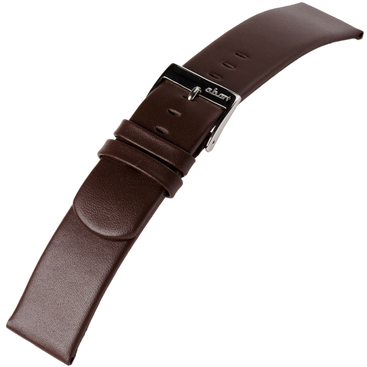 a.b.art Horlogeband serie D DL E ES I OS Donkerbruin 12, 16, 21 en 26mm