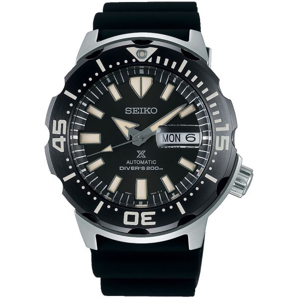 Seiko Prospex Horlogeband SRPD27 Zwart Rubber
