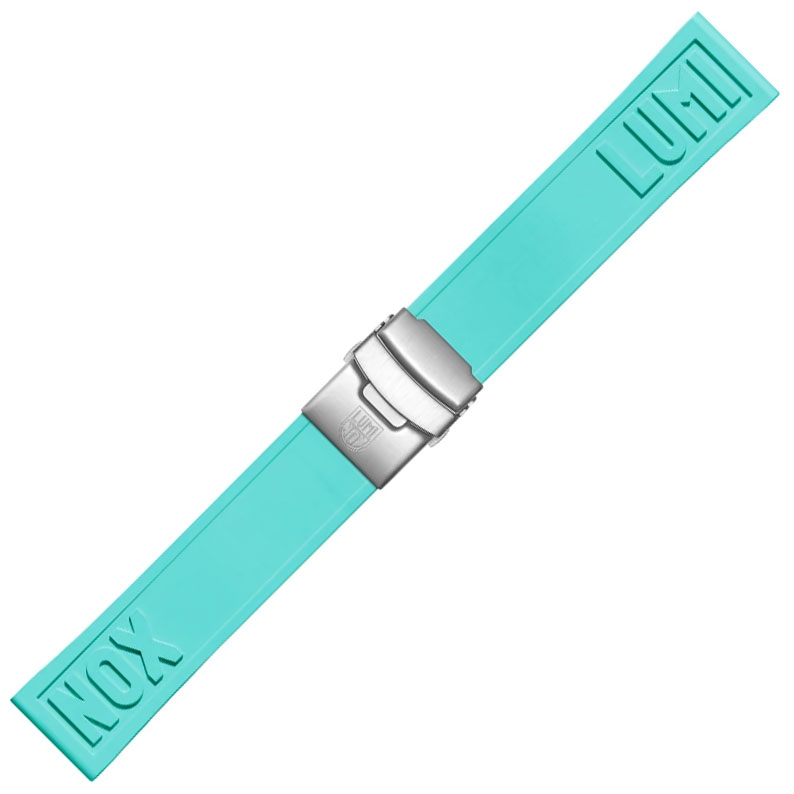 Luminox Pacific Diver Cut-to-Fit Horlogeband Turquoise NBR Rubber - FPX.2406.42Q.K - 24mm